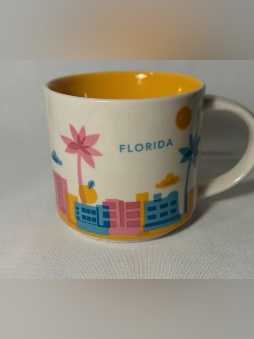 Florida “You Are Here" Starbucks Collection mug 14 oz